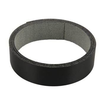 Strijkband zwart 23 mm 2,5 m