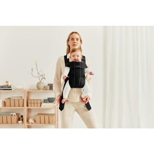 Porte-Bébé Mini Coton Noir - BABYBJÖRN