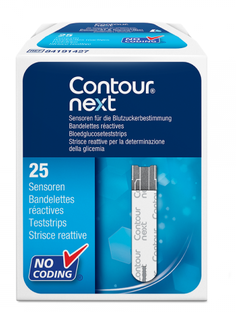Bayer Contour Next Gluco Test Strips 25ST