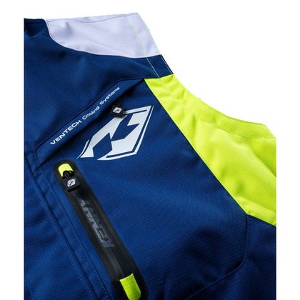 Veste enduro Kenny TITANIUM 2024 - Bleu / Jaune