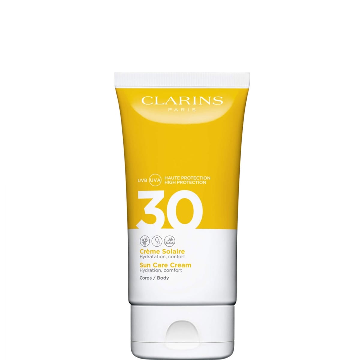 CLARINS Crème Solaire Corps UVA/UVB SPF30 Hydratation Confort