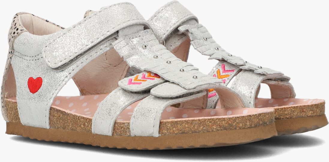 SHOESME zilveren shoesme sandalen bi23s092