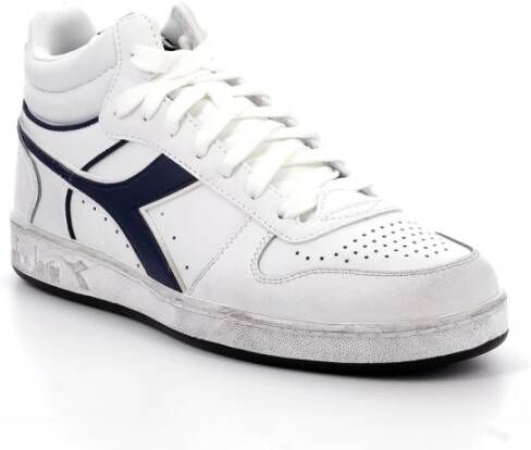 Retro Sneaker Magic Basket Demio Icona Hoge sneakers Leren Sneaker Wit