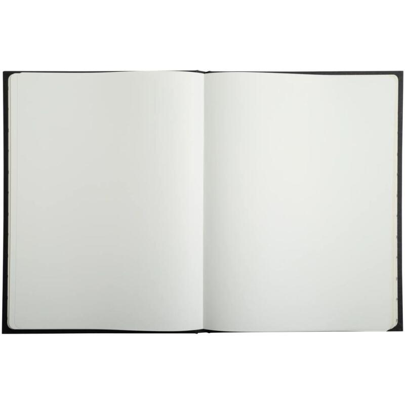 Livre d'or 100 pages tranche or Aramy - noir