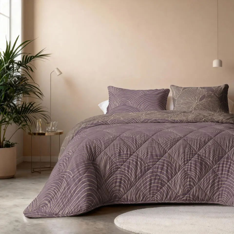 Dekbed zonder Overtrek Mauve 240x220 – Zacht & Wasbaar – Incl. 2 Kussenslopen