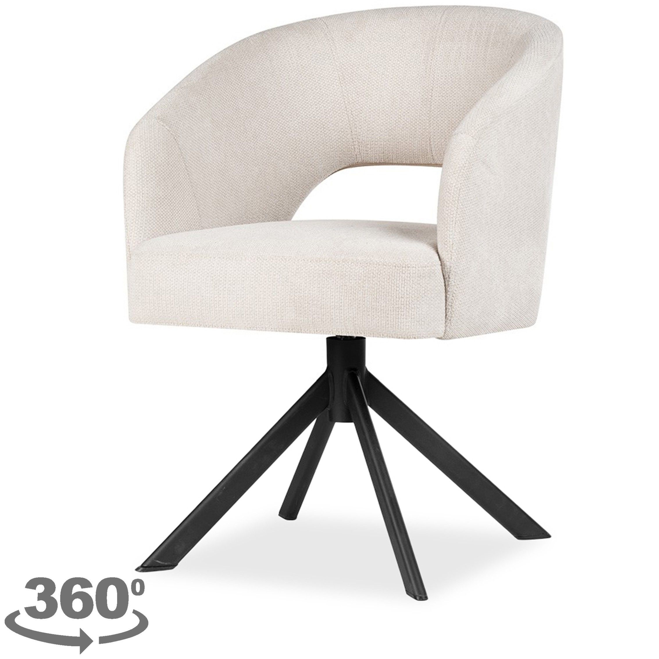 Eetkamerstoel Virlet B57 x D65 x H81 cm