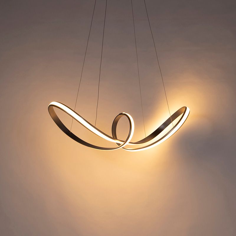 Design hanglamp staal dimbaar incl. LED - Viola Due