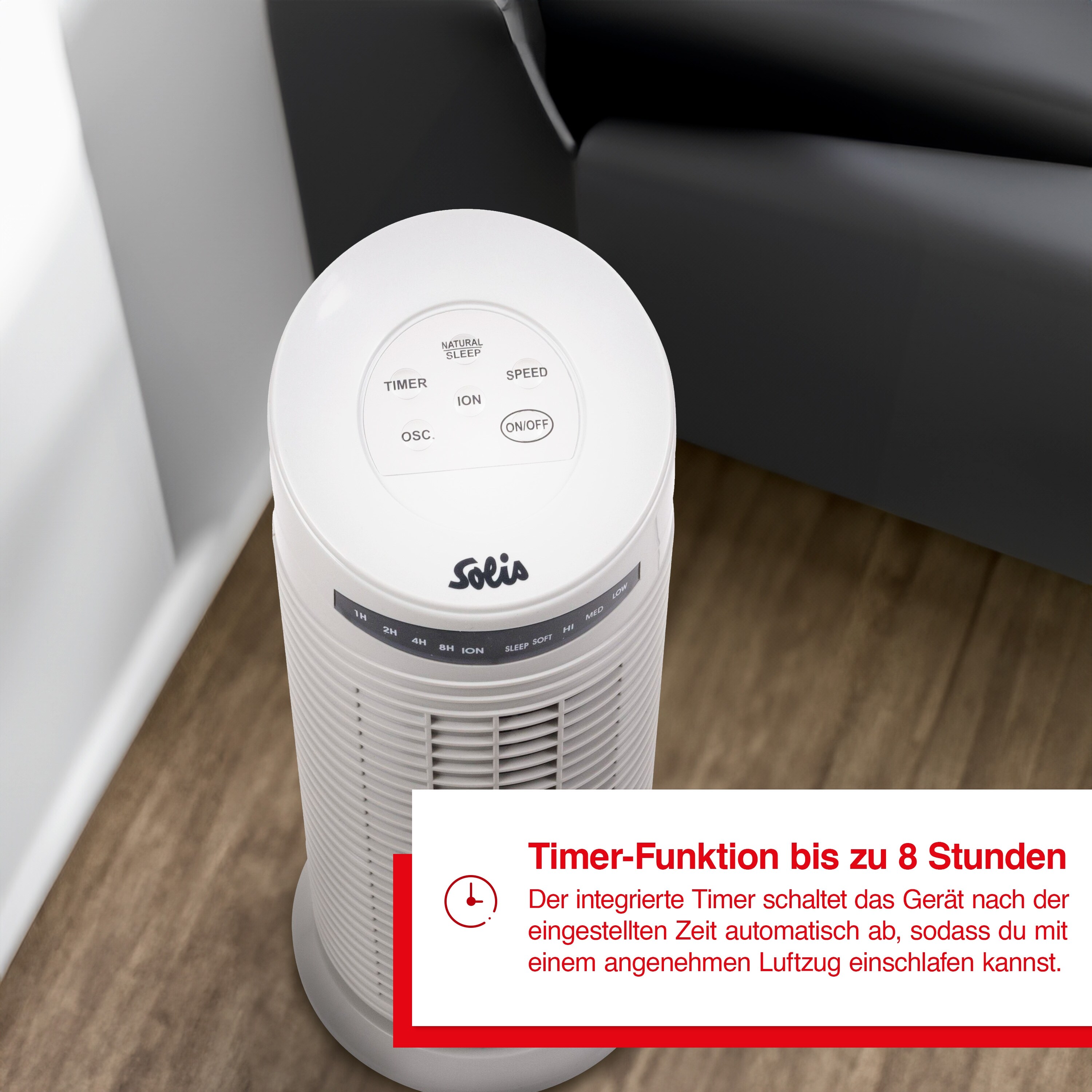 Solis Turmventilator 97096 weiß