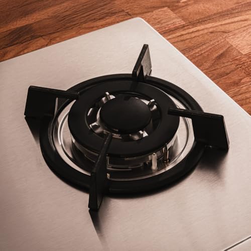 Cecotec Plaque à gaz Bolero Squad G 4200S Glass Black. Plaque à gaz avec 4 feux, finition verre noir, puissance 8000W, grilles individuelles et allumage électrique avec sécurité des vannes. : Cuisine et Maison