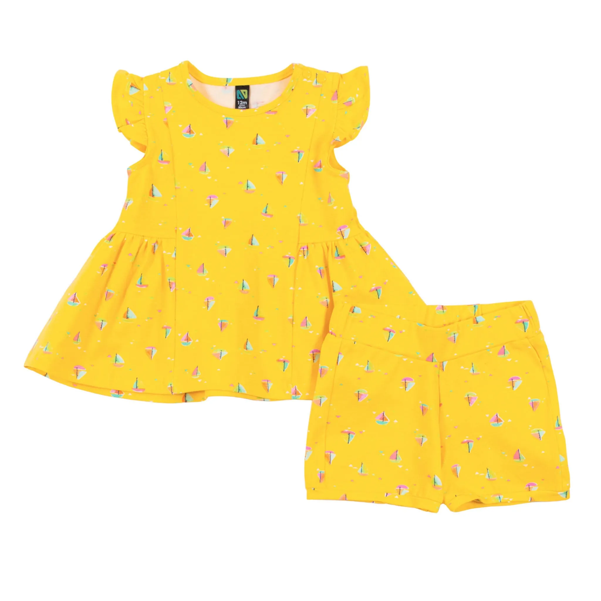 Nanö Ensemble Short Bateaux 6-24mois