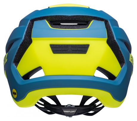 Casque Bell 4Forty Air Mips Bleu Mat Jaune Hiviz