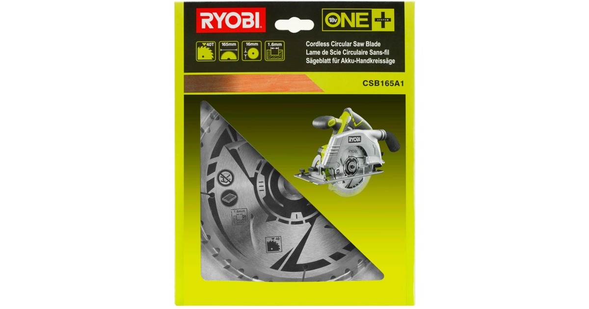 RyobiCSB165A1 zaagblad