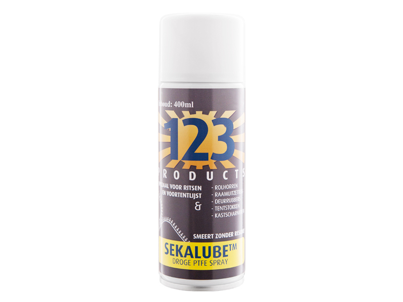 123 Products Sekalube PTFE tentrail & ritsspray