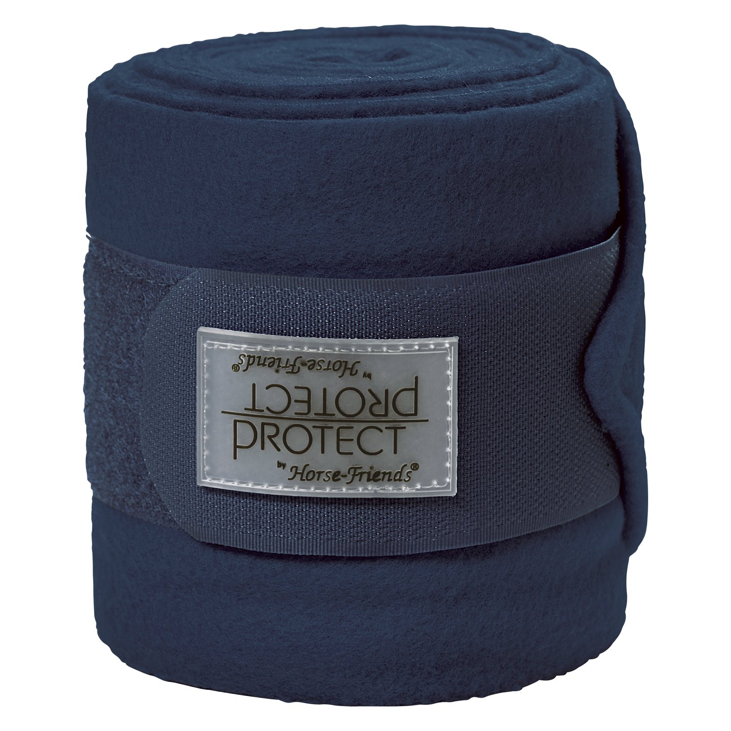 PROTECT by Horse-Friends Fleecebandagen  - marine - Warmblut