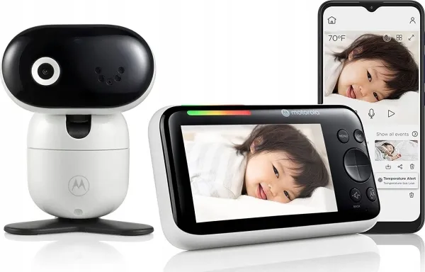 Motorola PIP1610, 300 m, Wi-Fi, Kamera, Hvid, 12,7 cm (5