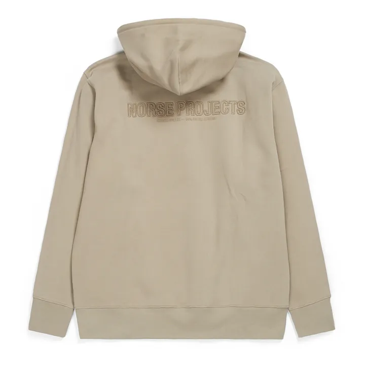 Norse Projects Hoodie N Logo Arne Relaxed | Sable
