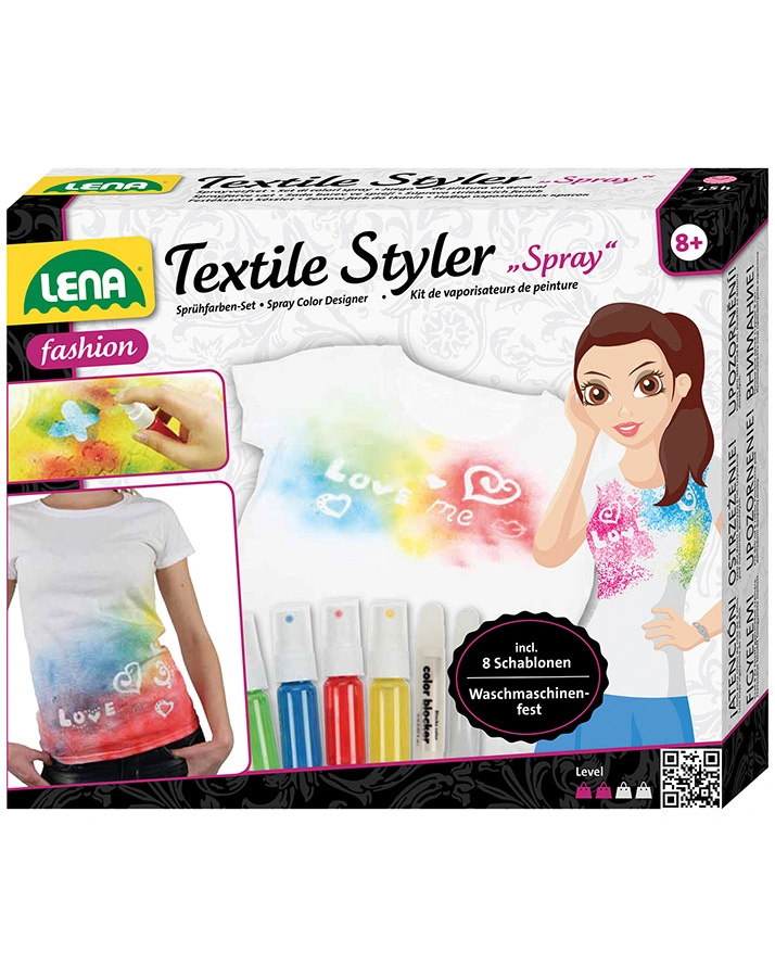 Kreativ-Set TEXTILE STYLER – SPRAY