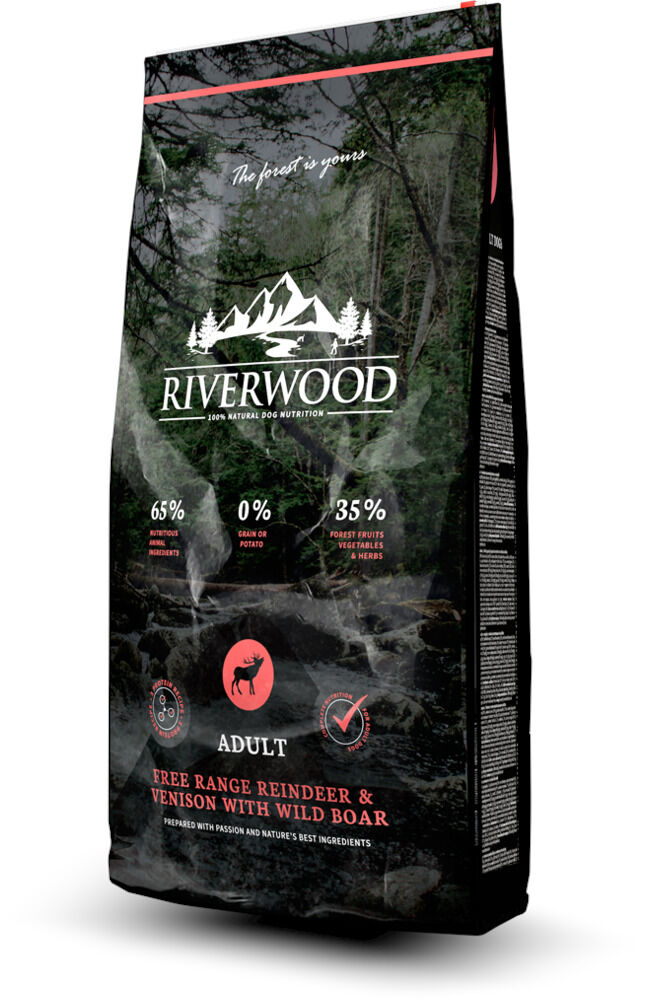 Riverwood  Adult - Hondenvoer - 2 Kilogram - hert, rendier