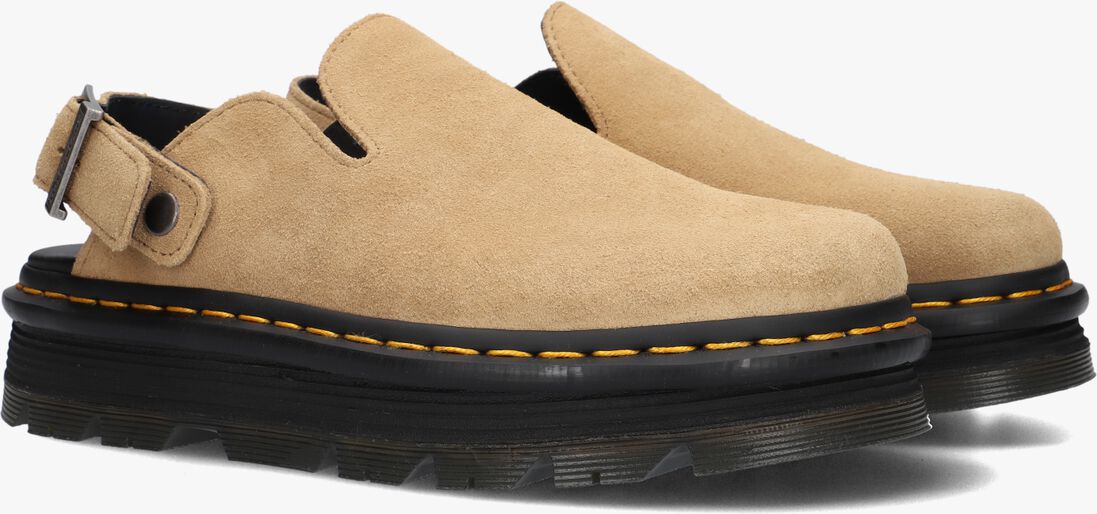 DR MARTENS beige dr martens muiltjes zebzag w