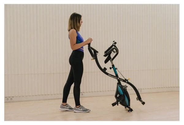 Vélo d'appartement Pliable ION Fitness Xtri - magnétique - LCD - Poids maximum: 105 kg