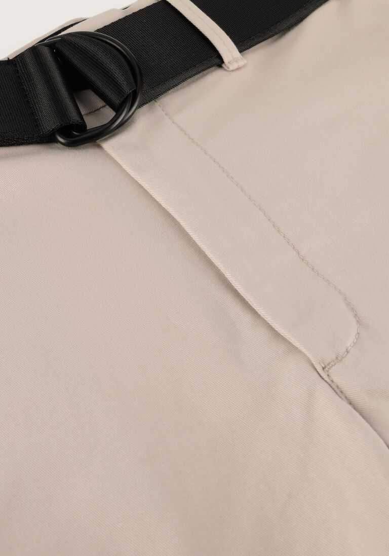 CALVIN KLEIN beige calvin klein korte broek modern twill slim short belt