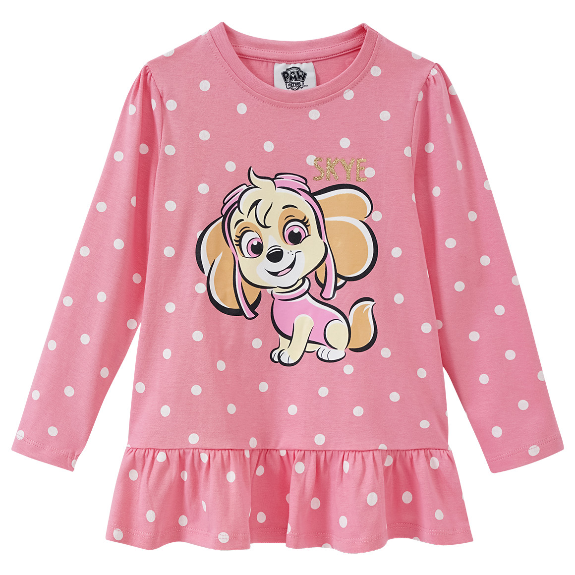 Topolino PAW Patrol Schlafanzug mit Punkten rosa