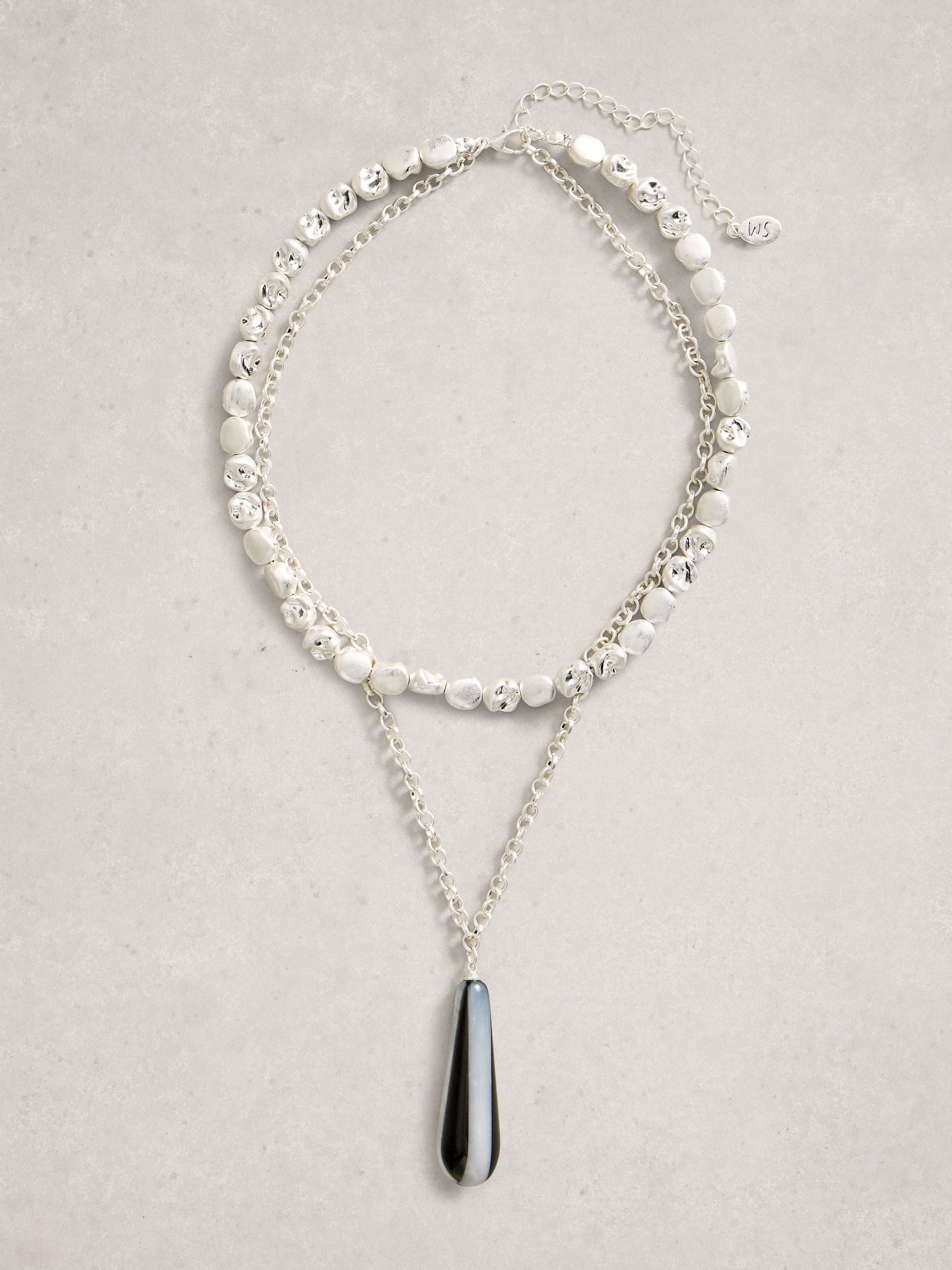 White Stuff Astrid Pendent Necklace