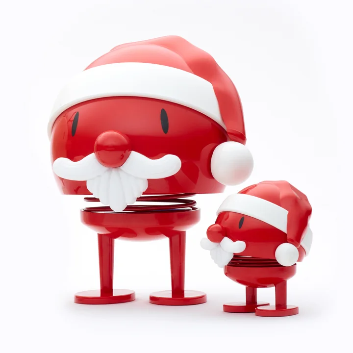 Hoptimist - Medium Santa Claus Bumble, rot