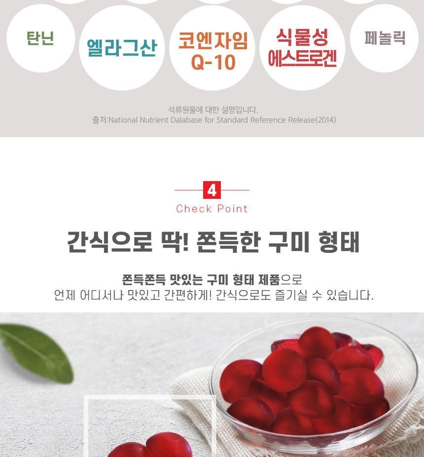 BOTO - Granaatappel Klein Molecuul Collageen Vita C Gummy Set