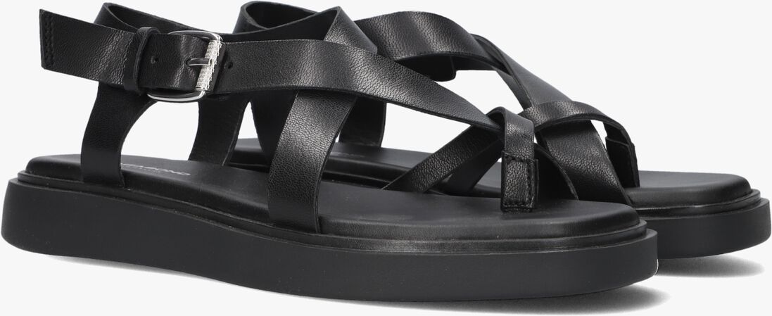zwarte vagabond shoemakers slippers connie