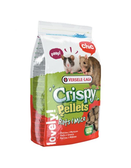 Versele-Laga Crispy Pellets Rat & Muis - Rattenvoer - 1 kg per stuk