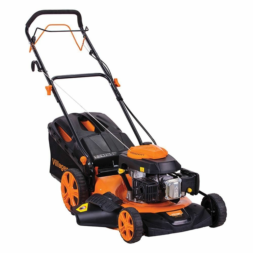 Tondeuse thermique autotractée 173cc 4,1 cv 50cm mulching villager atlas 5111t