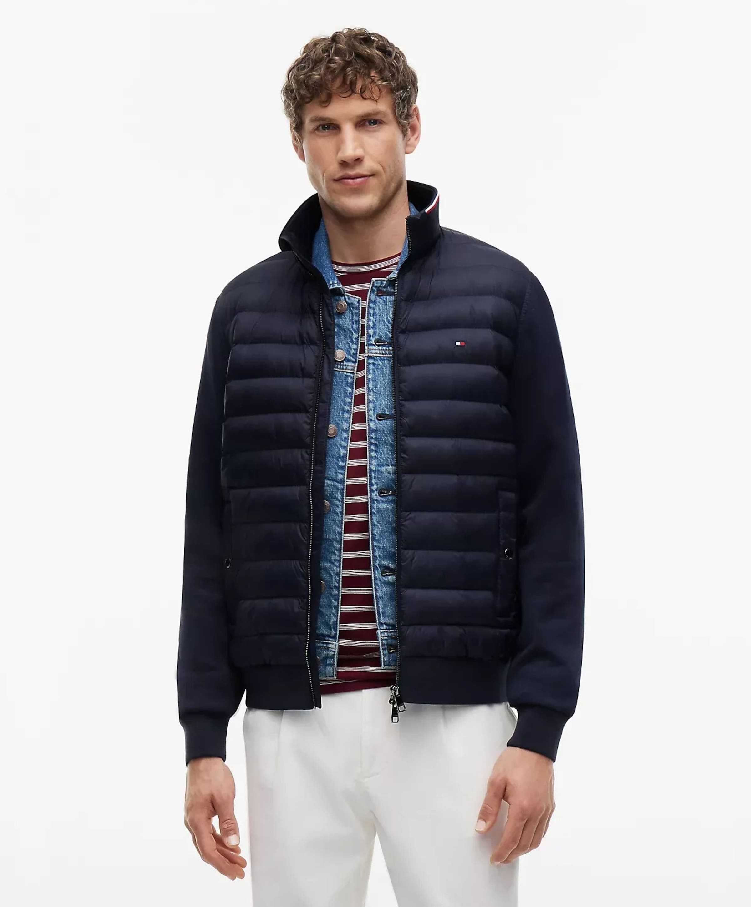 Tommy Hilfiger Heren vest blauw