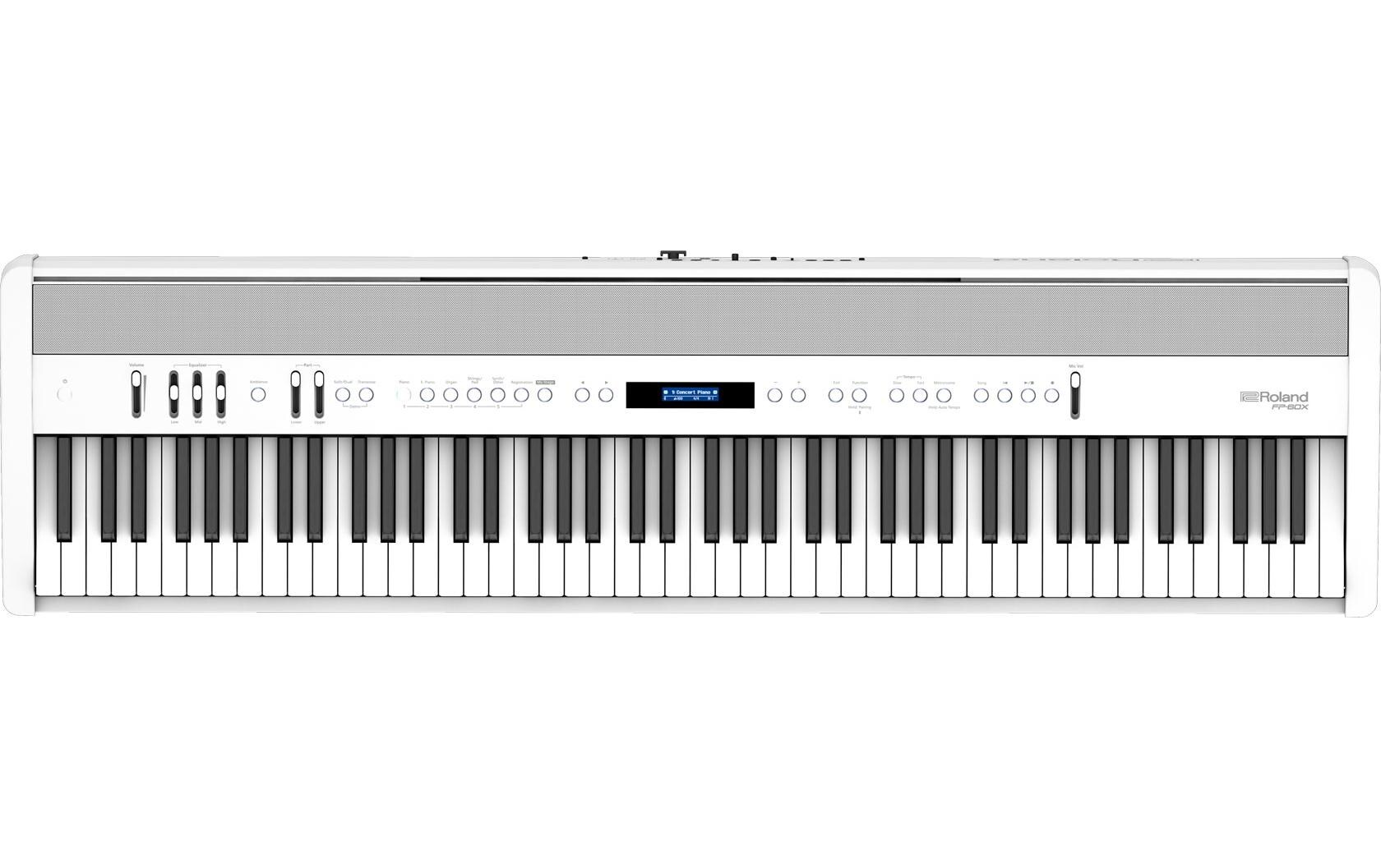 E-Piano FP-60X<br>Tragbares Piano mit leistungsstarken Lautsprechern und satten Umgebungseffekten