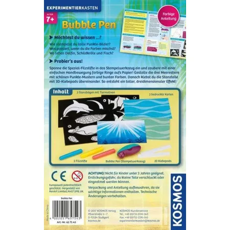 KOSMOS Bubble Pen Kartenbastelset