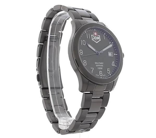 JDM Military Alpha I Gun Ip Green Dial Stainless Steel Sports Watch