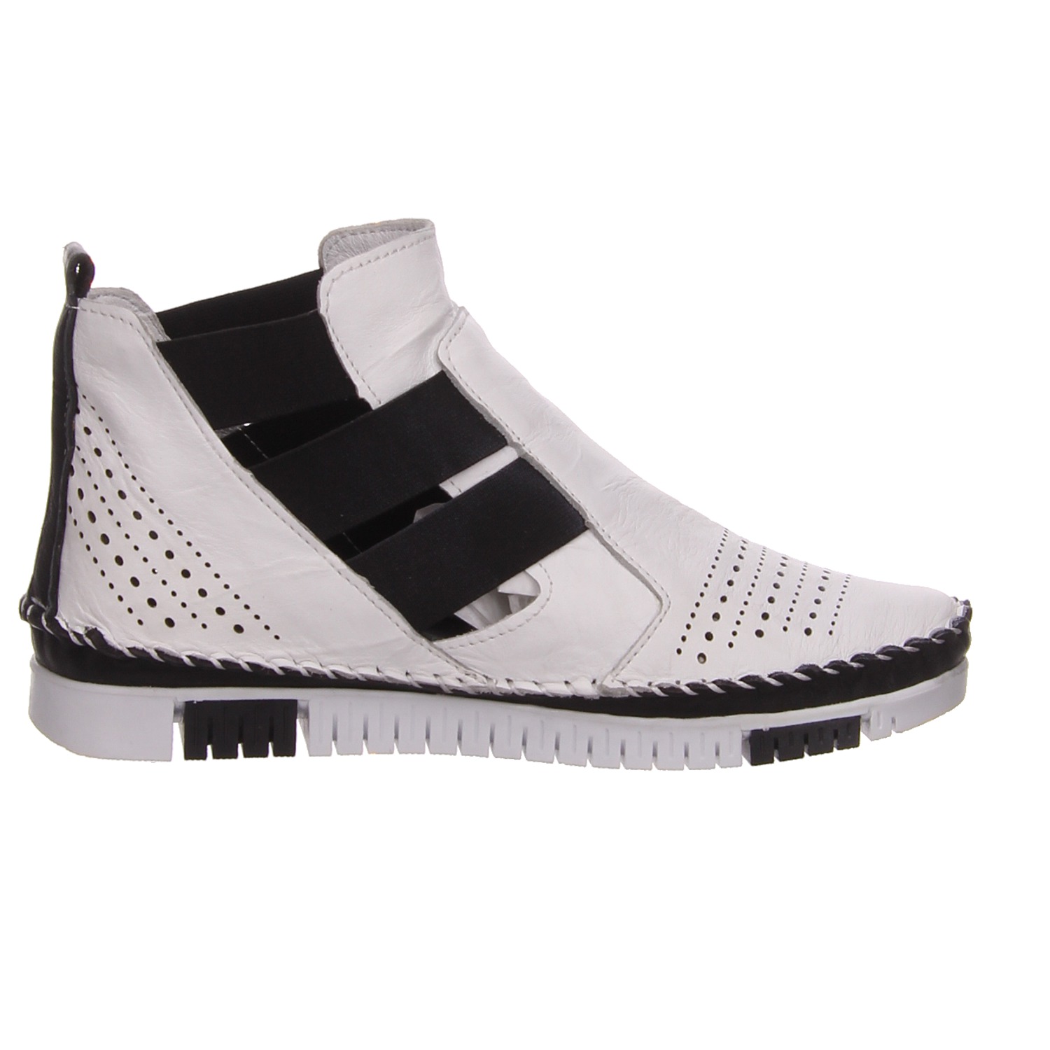 Gemini Sommerstiefelette weiß weiss/weiss kombi