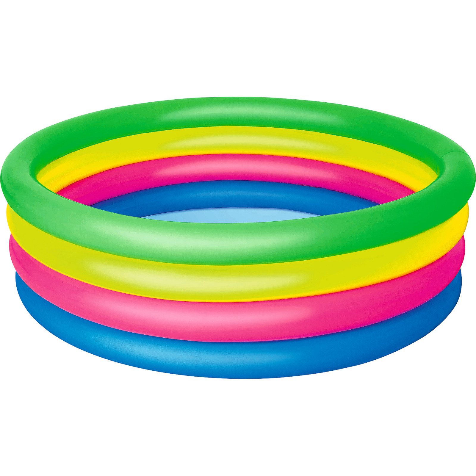 Bestway Kinderpool 4-Ring farbig
