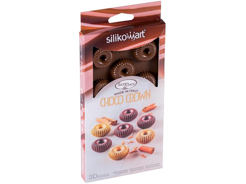 Silikomart Pralinenform Krone Form für Pralinen