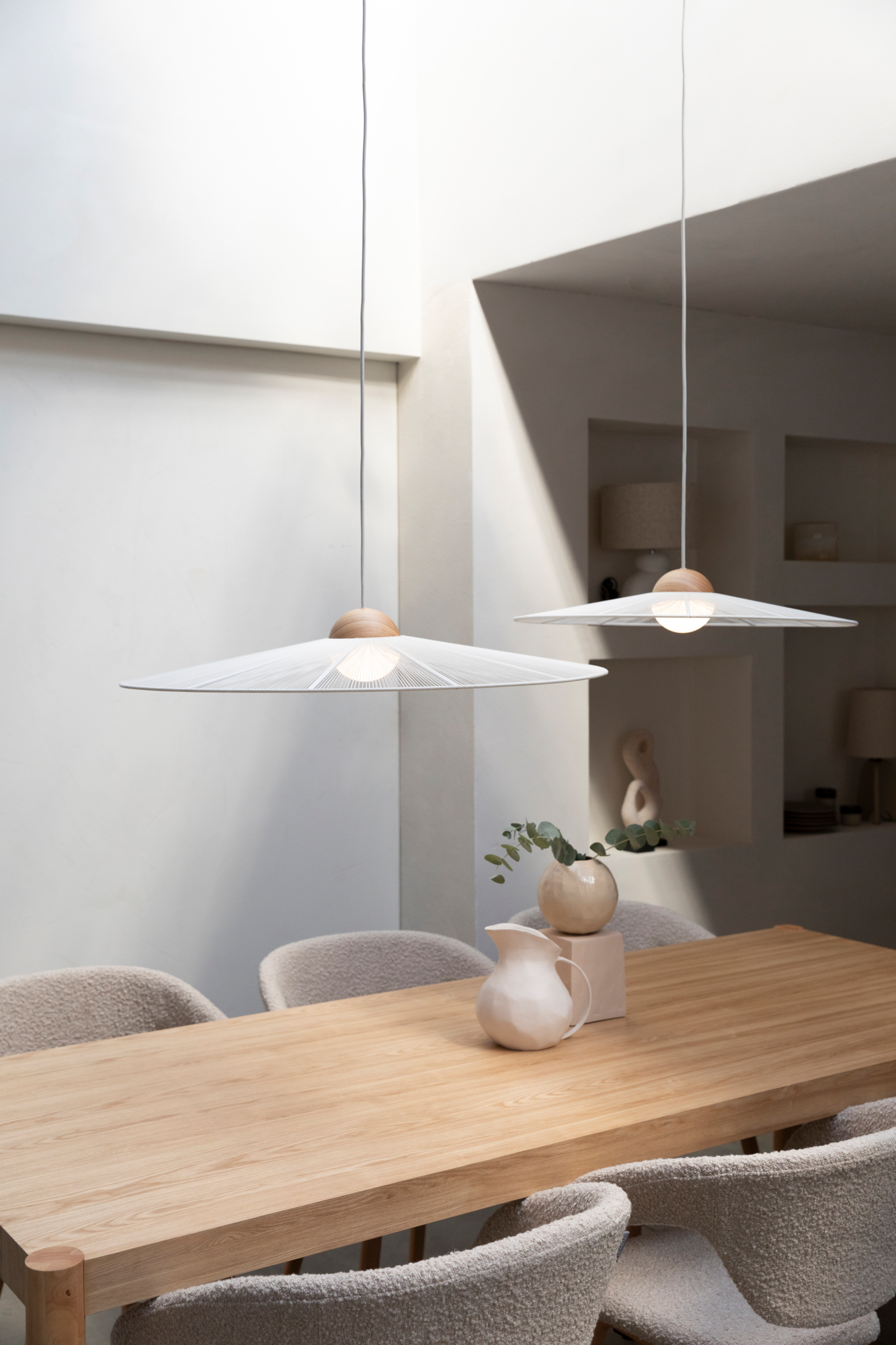 Hanglamp Belle L beige