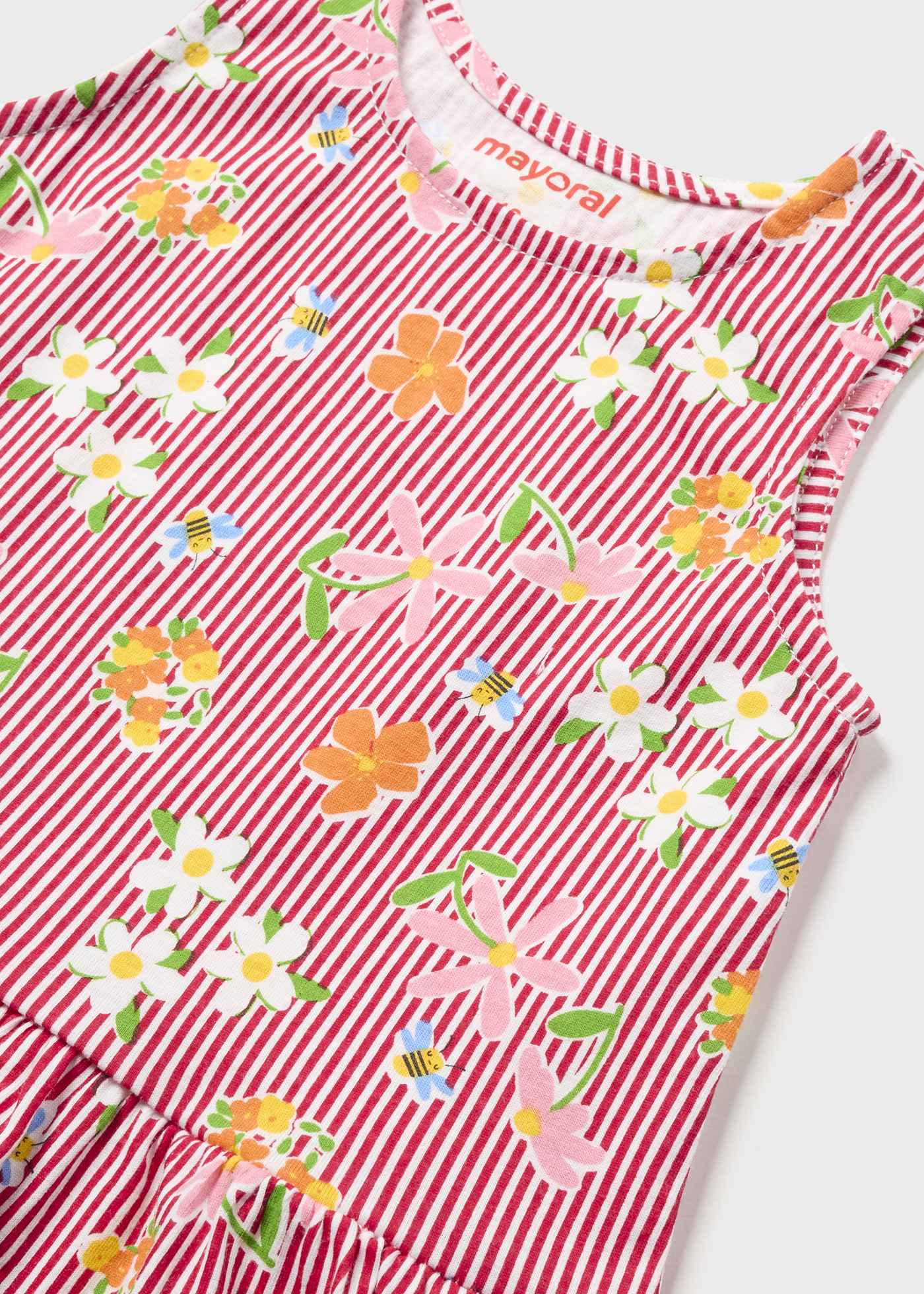 pijama curto de algodão sustentável para bebês