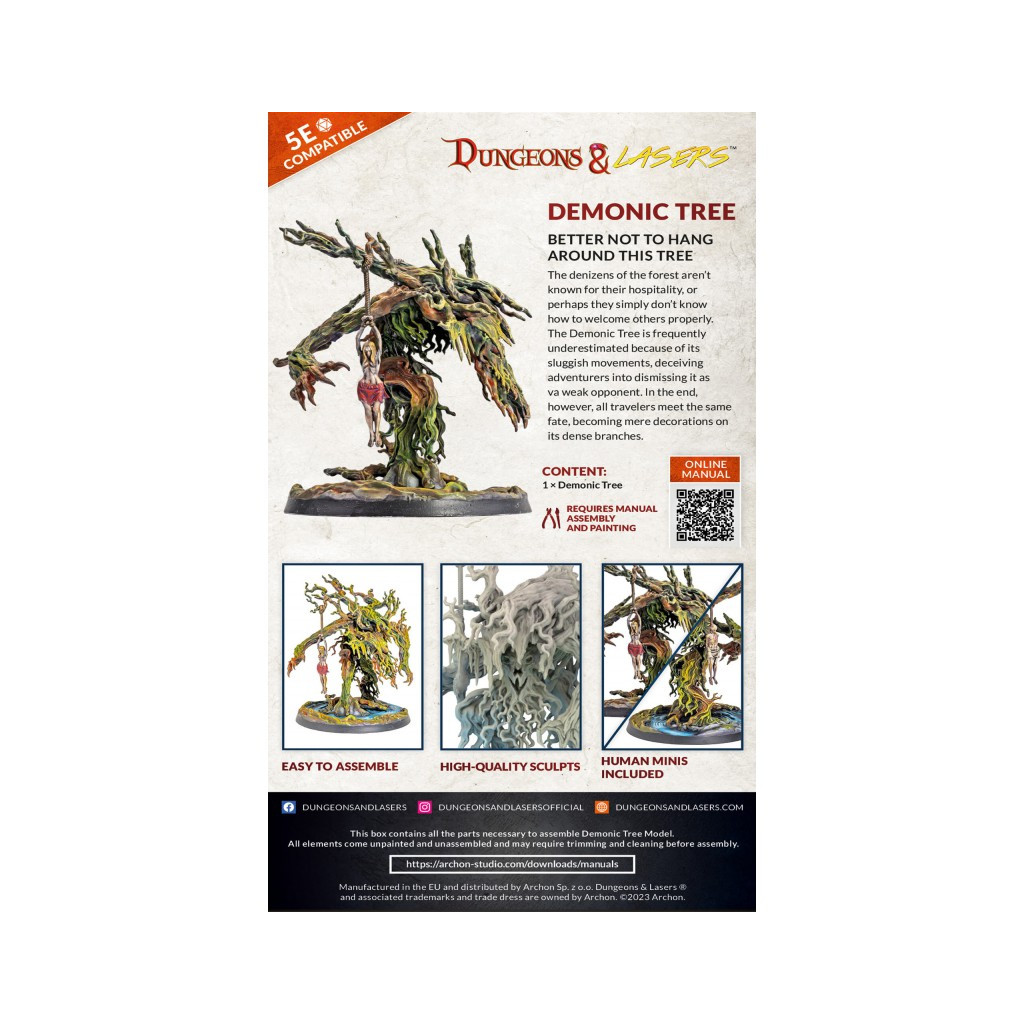 Dungeons & Lasers - Décors - Demonic Tree