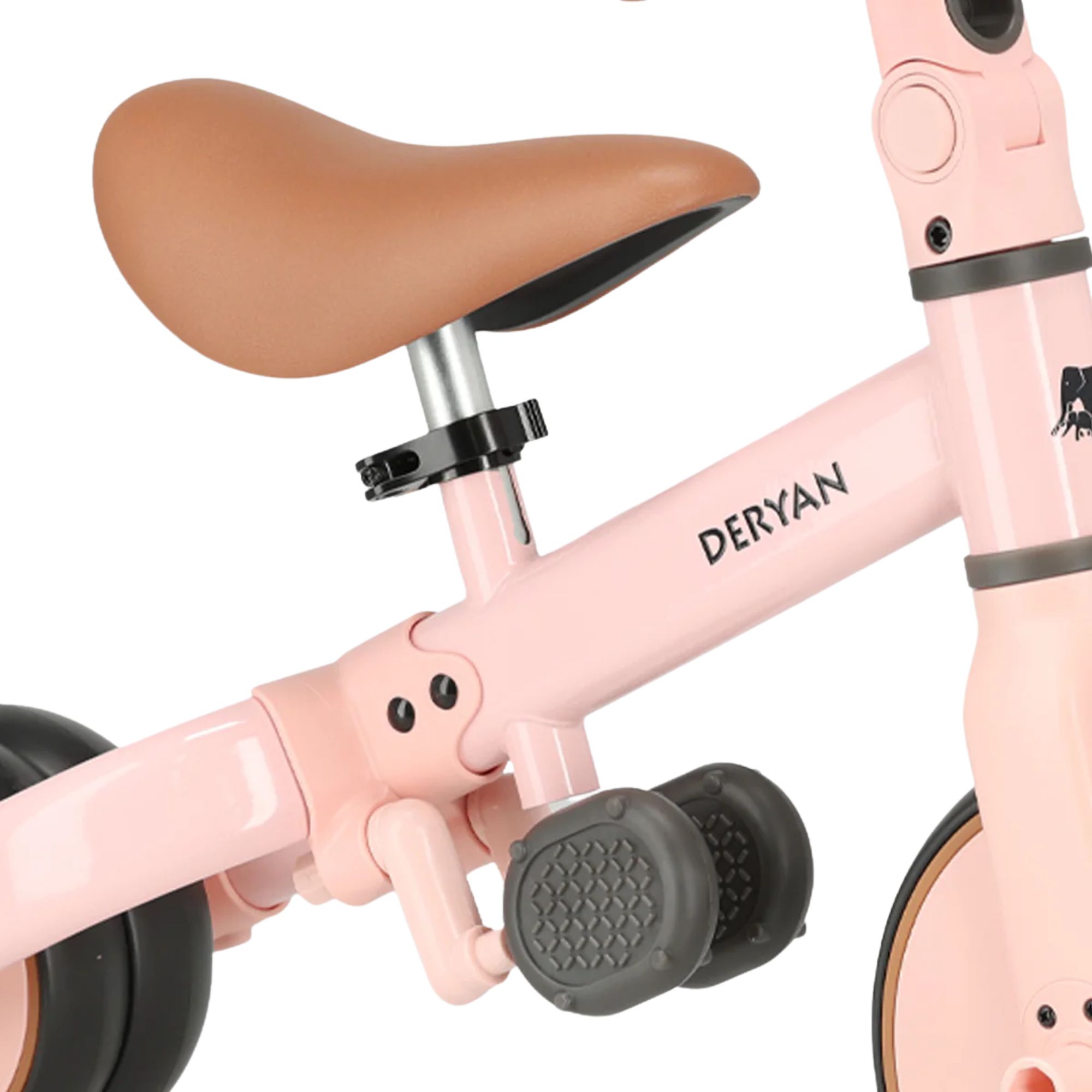 Deryan Jaime 2-in-1 Luxe loopfiets - Pink