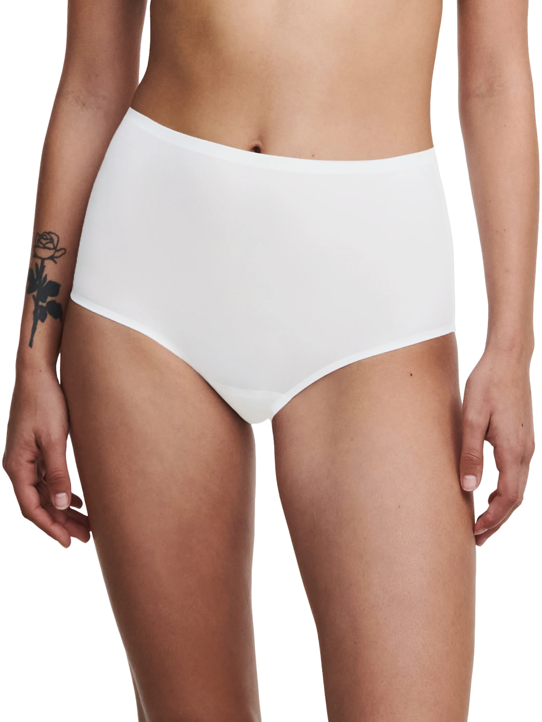 SOFTSTRETCH - Culotte taille haute | Blanc
