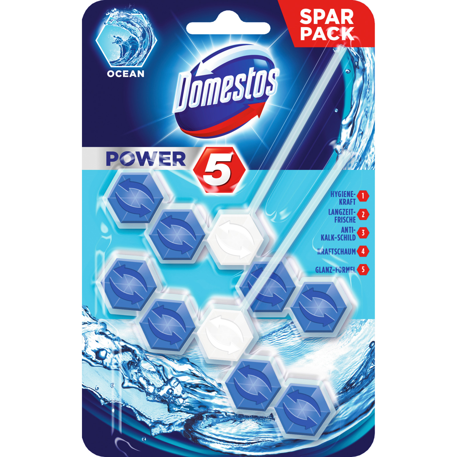 Domestos WC-Stein Ocean 2x55g