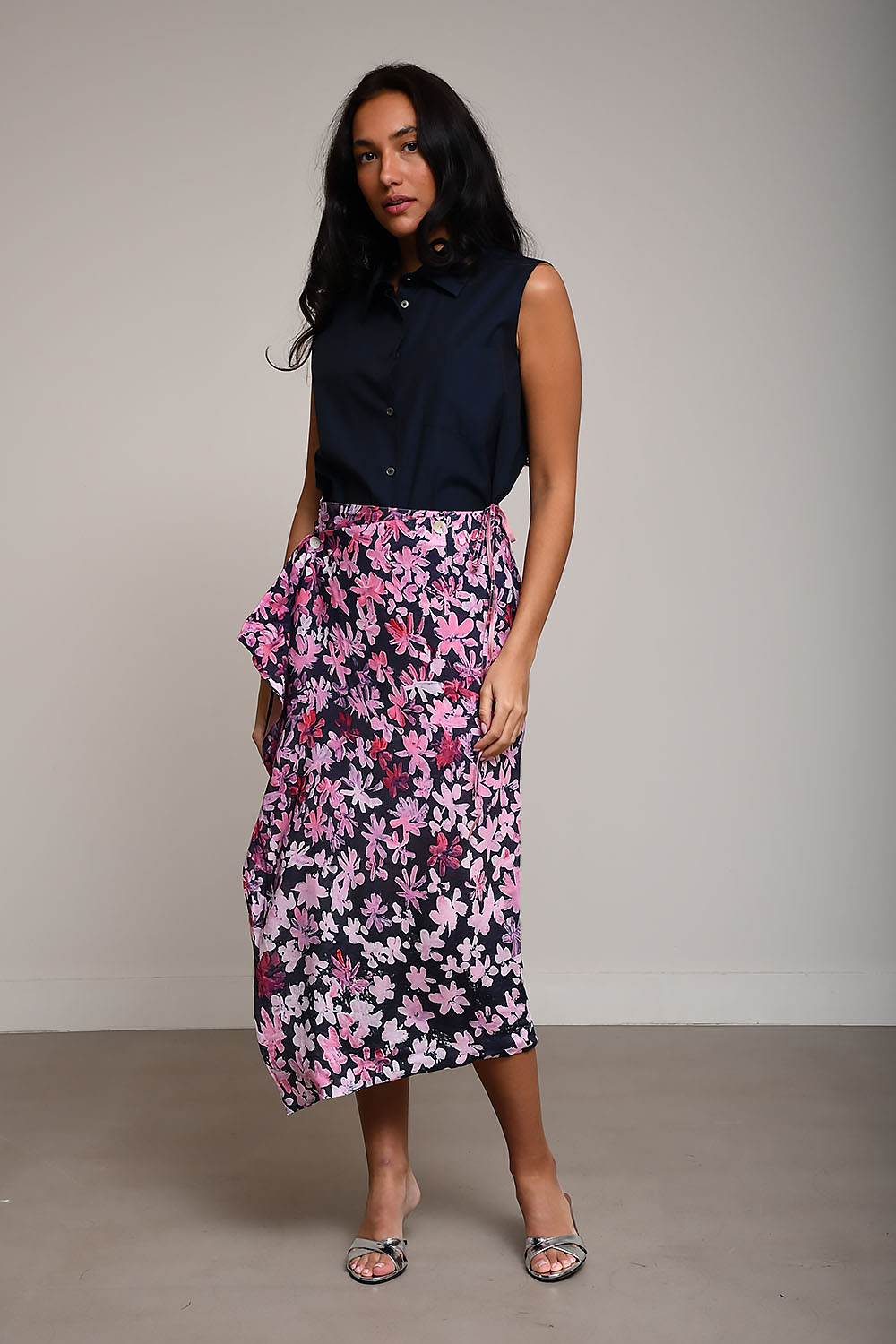 Zoè flower skirt