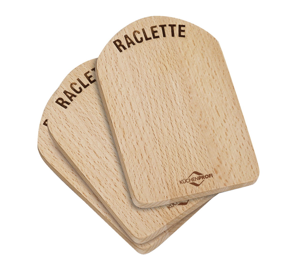 KÜCHENPROFI Raclette-Brettchen 4er-Set