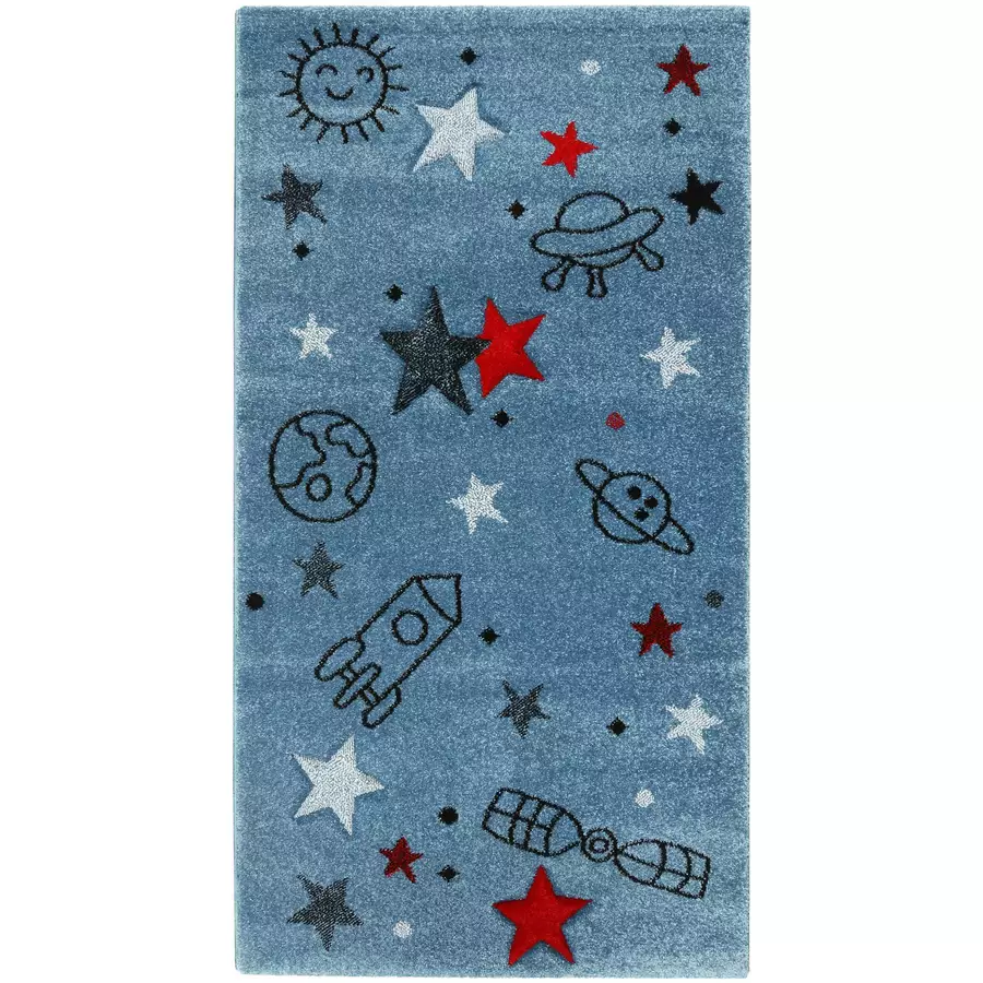 Esprit Kinderteppich Yoda blau