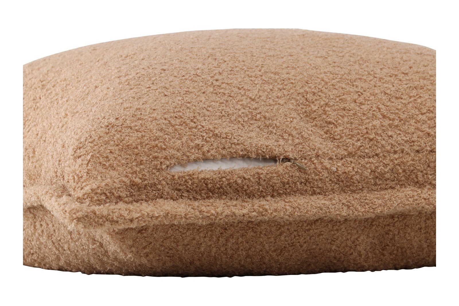 Tuva putetrekk 60x60cm, beige teddystoff