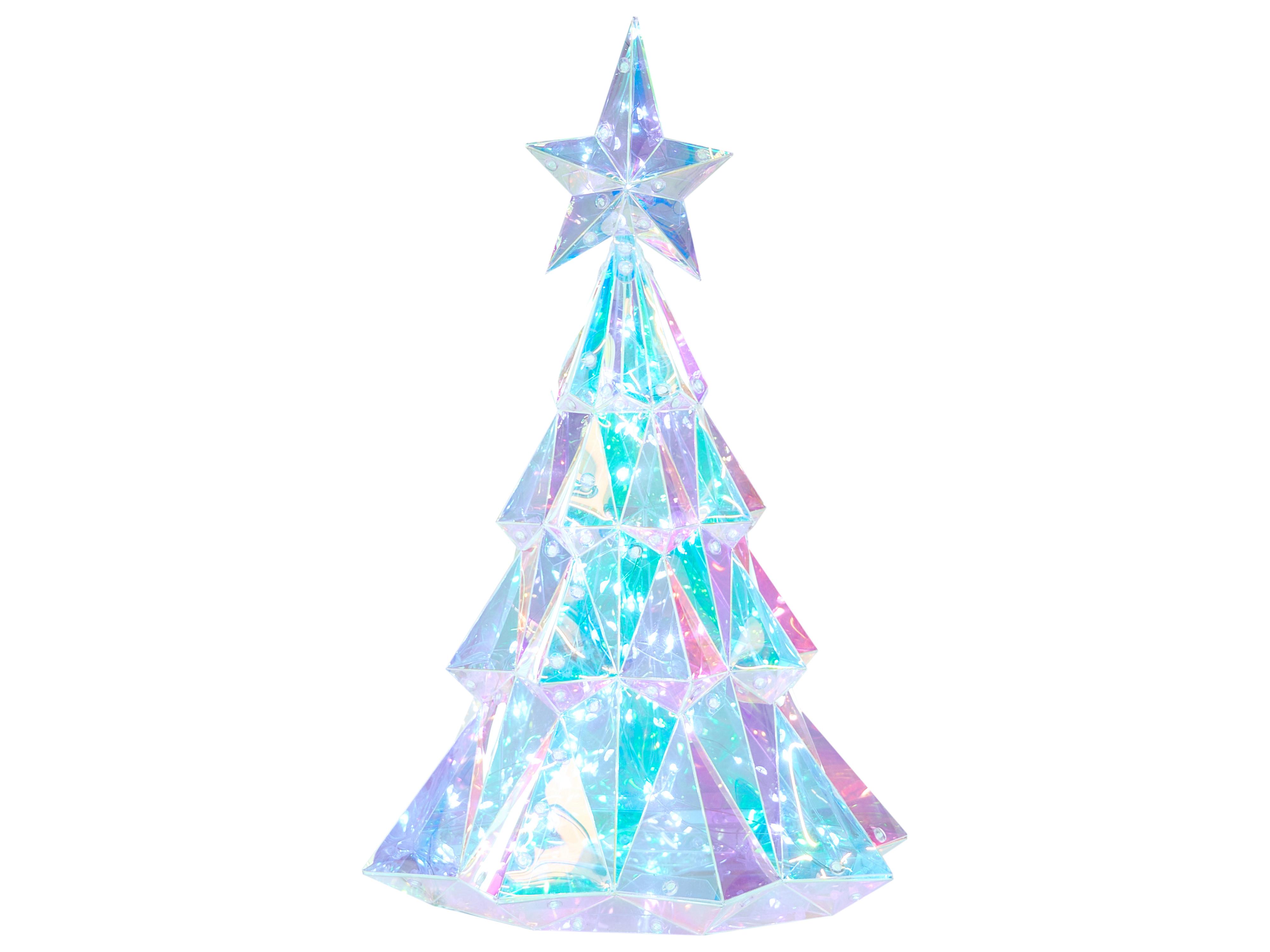 LED decoratie UNUKA Kerstboom 40 cm Meerkleurig